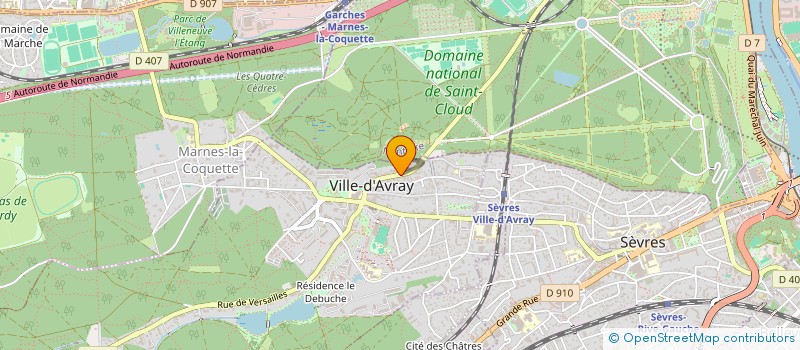localisation de l'entreprise AGENCE DU PARC à VILLE-D'AVRAY