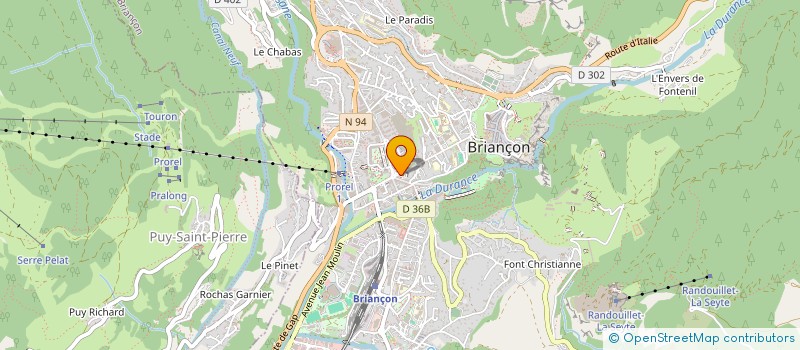 localisation de l'entreprise AGENCE DU PARC  BRIANCON