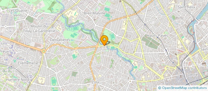 localisation de l'entreprise AGENCE DU PARC DE PROCE à NANTES