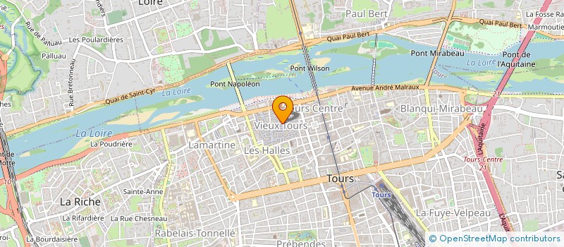 localisation de l'entreprise AGENCE DU VENT à TOURS