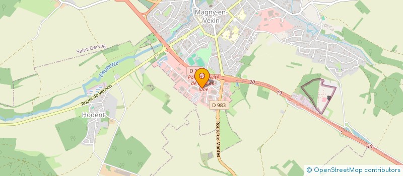 localisation de l'entreprise AGENCE DU VEXIN à MAGNY-EN-VEXIN