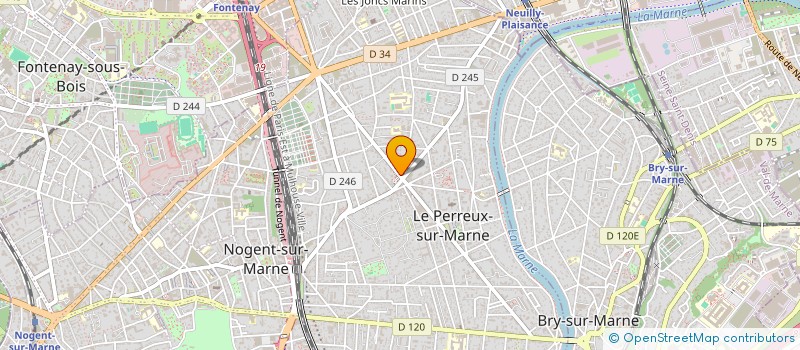 localisation de l'entreprise AGENCE DU VIADUC à NOISY-LE-GRAND