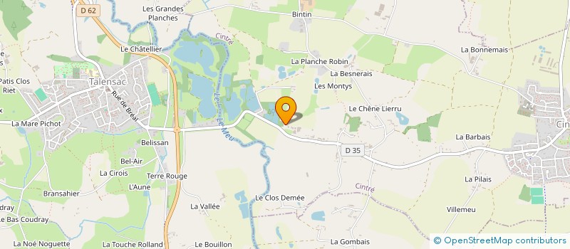 localisation de l'entreprise AGENCE DURABLE  CINTRE