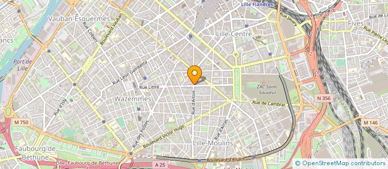 localisation de l'entreprise AGENCE E.DEVILLERS  LILLE