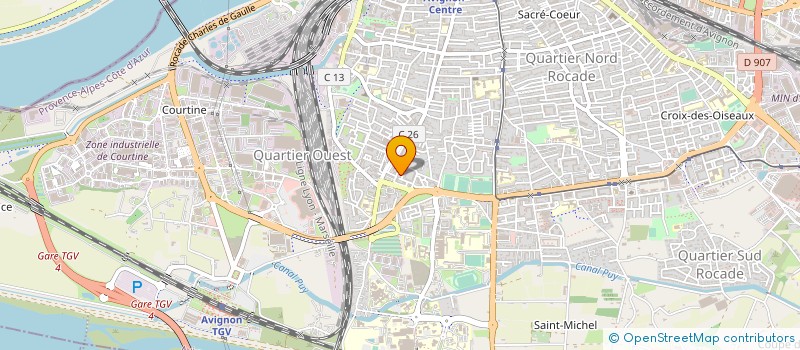 localisation de l'entreprise AGENCE E-REPUTATION RIPOSTE  AVIGNON