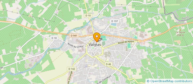 localisation de l'entreprise AGENCE E.SCAPE à VALREAS