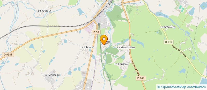 localisation de l'entreprise AGENCE E.V.A  BRESSUIRE