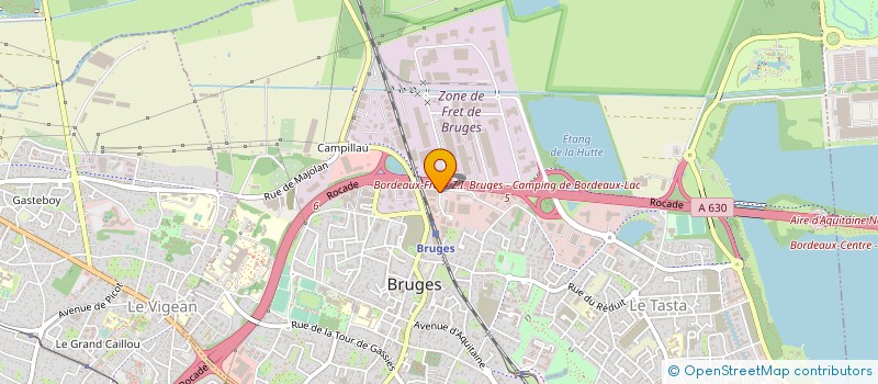 localisation de l'entreprise AGENCE EAGLES SECURITE PROTECTION à BRUGES