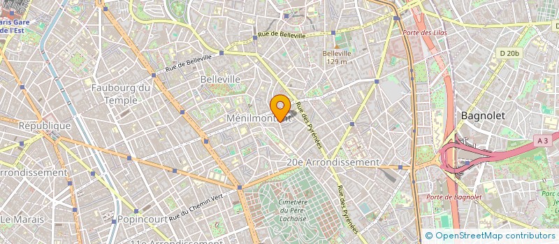 localisation de l'entreprise AGENCE EDITORIALE PALUDES  PARIS