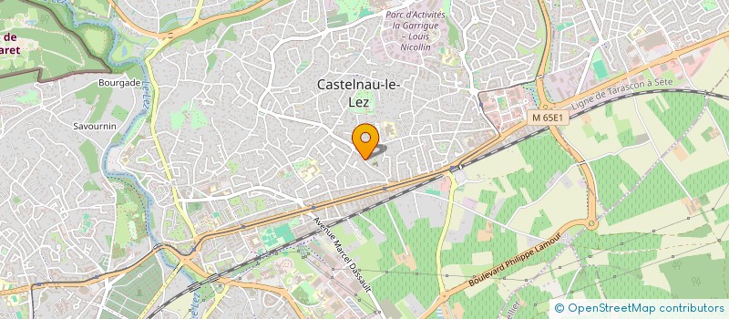 localisation de l'entreprise AGENCE ELECTRICITE PLOMBERIE CLIMATISATION à CASTELNAU-LE-LEZ