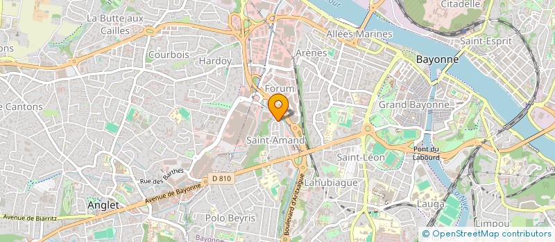 localisation de l'entreprise AGENCE ELEONORE MEYER à BAYONNE