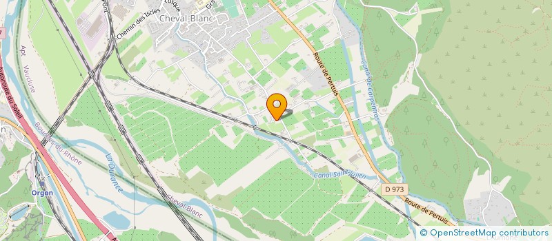 localisation de l'entreprise AGENCE EMBALL BIO  CHEVAL-BLANC