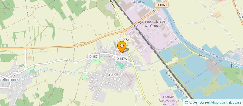 localisation de l'entreprise AGENCE EN ECONOMIE DE LA CONSTRUCTION  GRON