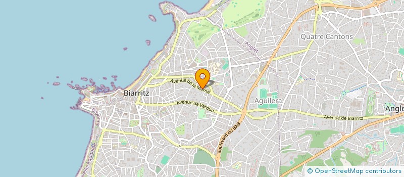 localisation de l'entreprise AGENCE ENARA - GOYHEX FABIEN à BIARRITZ
