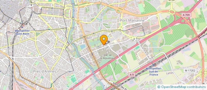 localisation de l'entreprise AGENCE ENGASSER MONTPELLIER  MONTPELLIER