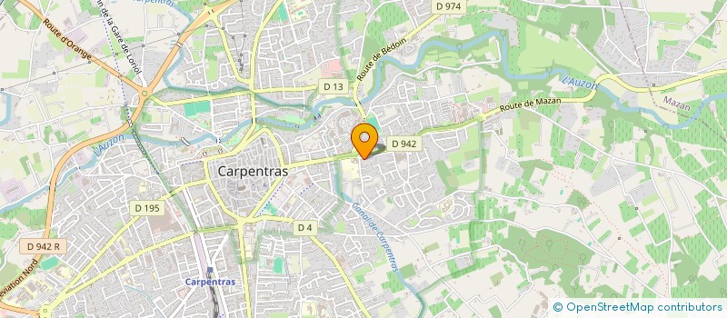 localisation de l'entreprise AGENCE ENIGMA ARNAUD SERVIER à CARPENTRAS