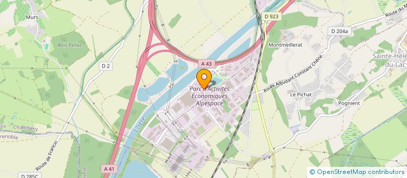 localisation de l'entreprise AGENCE ERMETIK à PORTE-DE-SAVOIE