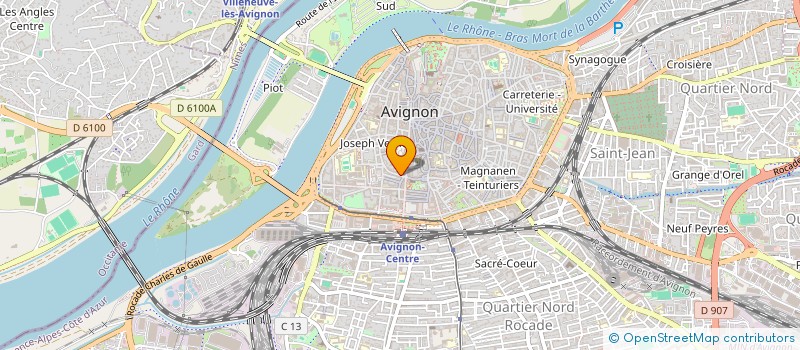 localisation de l'entreprise AGENCE ESCANDE à AVIGNON