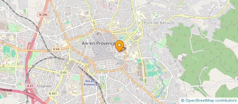 localisation de l'entreprise AGENCE ESPACE IMMOBILIER à AIX-EN-PROVENCE