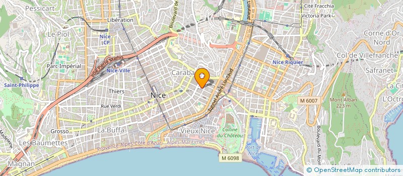 localisation de l'entreprise AGENCE ETUDE & AMENAGEMENT à NICE
