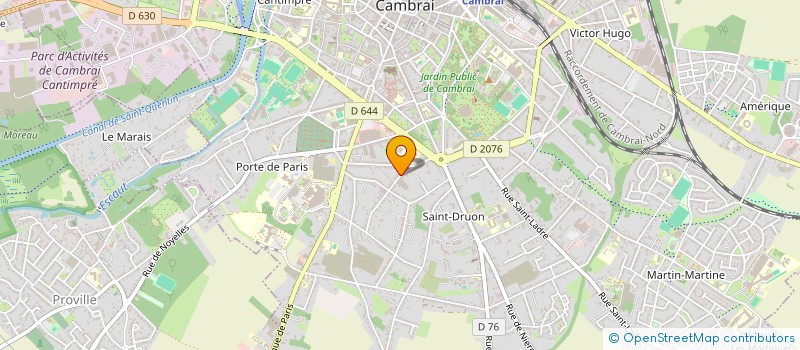 localisation de l'entreprise AGENCE EUROPEENNE DE MAINTENANCE  CAMBRAI