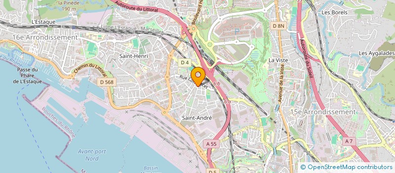 localisation de l'entreprise AGENCE EUROPEENNE DE PROTECTION à MARSEILLE