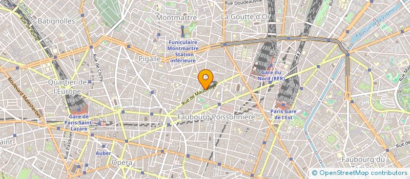 localisation de l'entreprise AGENCE EUROPEENNE DE SECURITE PRIVEE  PARIS