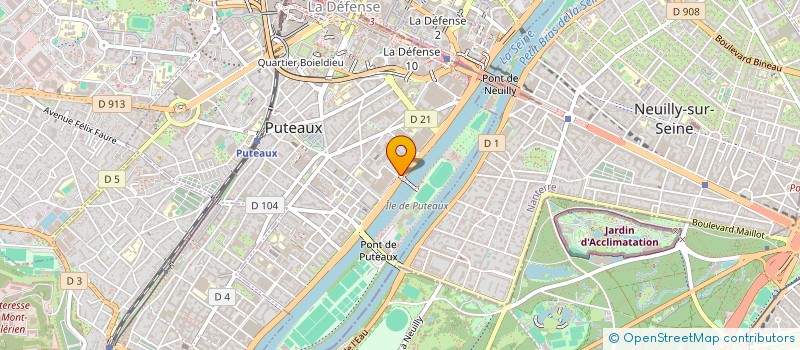 localisation de l'entreprise AGENCE EUROPEENNE DEVELOPPEM ECON COMMER à PUTEAUX