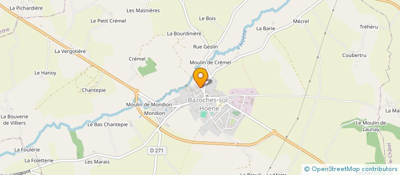 localisation de l'entreprise AGENCE EUROPEENNE GARDIENNAGE PROTECTION à CHAMPEAUX-SUR-SARTHE