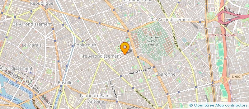 localisation de l'entreprise AGENCE EUROPEENNE PRIVEE DE SECURITE  PARIS