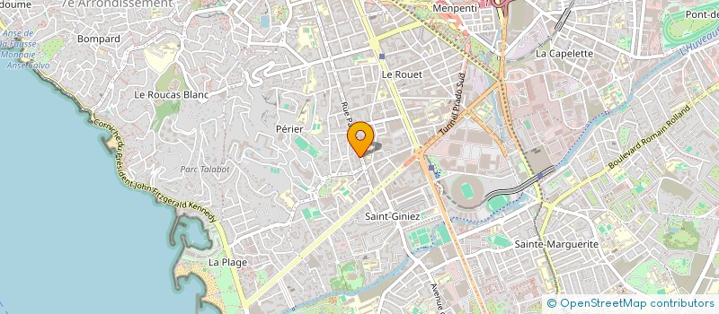 localisation de l'entreprise AGENCE EVENEMENTIEL PRO à MARSEILLE