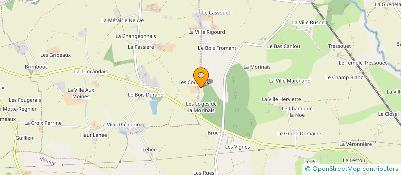 localisation de l'entreprise AGENCE F.L à IFFENDIC