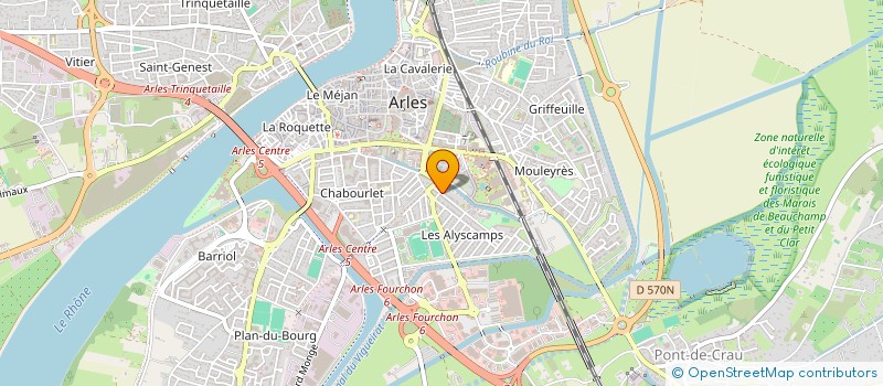 localisation de l'entreprise AGENCE FEEL GOOD à ARLES