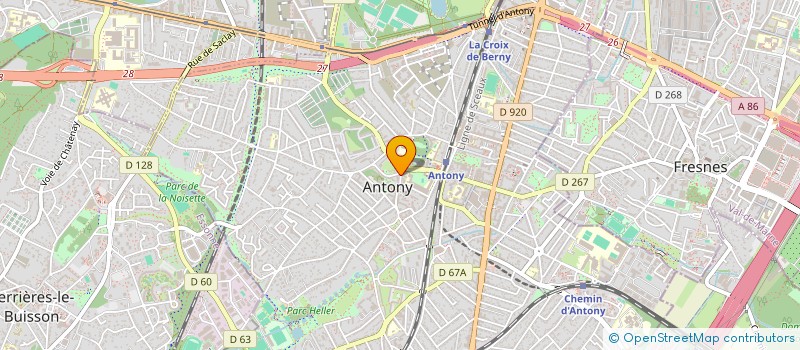 localisation de l'entreprise AGENCE FLORIAN IMMOBILIER à ANTONY