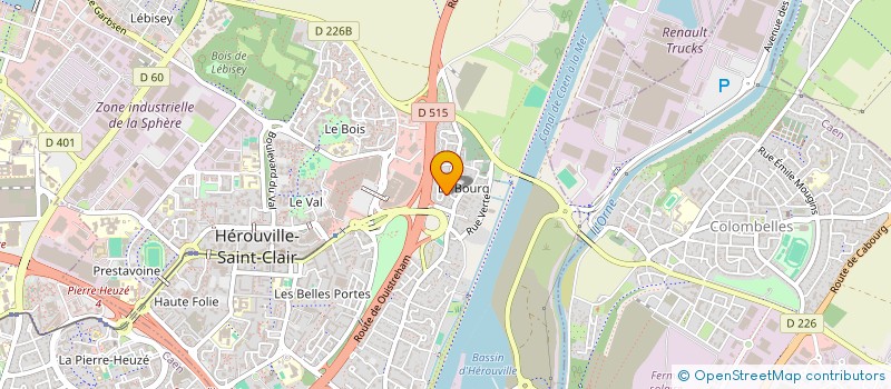 localisation de l'entreprise AGENCE FM PRODUCTION REGICOM à HEROUVILLE-SAINT-CLAIR