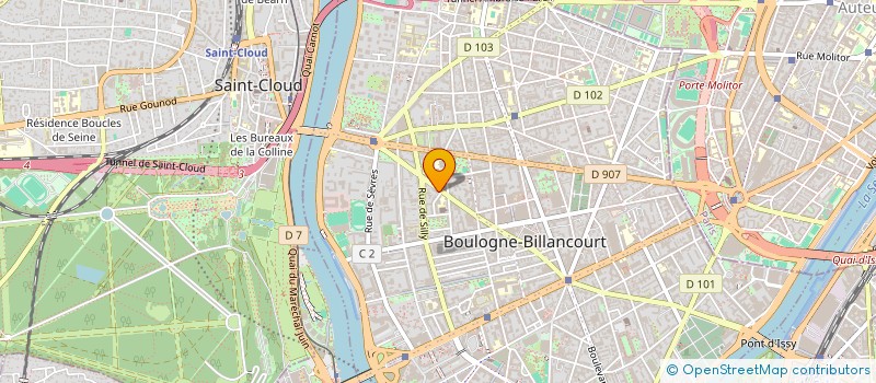 localisation de l'entreprise AGENCE FRANCAISE DE LA FORMATION à BOULOGNE-BILLANCOURT