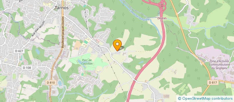 localisation de l'entreprise AGENCE FRANCAISE DE RENOVATION  BENESSE-MAREMNE