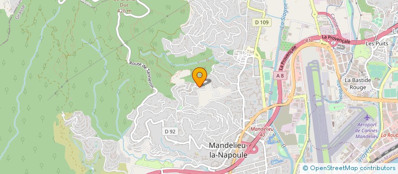localisation de l'entreprise AGENCE FRANCAISE DE REPRESENTATION à MANDELIEU-LA-NAPOULE
