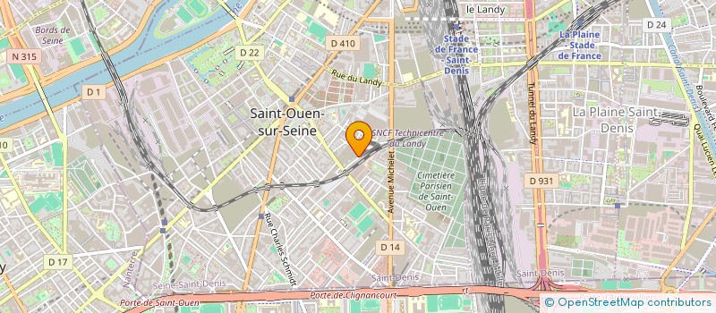 localisation de l'entreprise AGENCE FRANCAISE DE SECURITE à SAINT-OUEN-SUR-SEINE