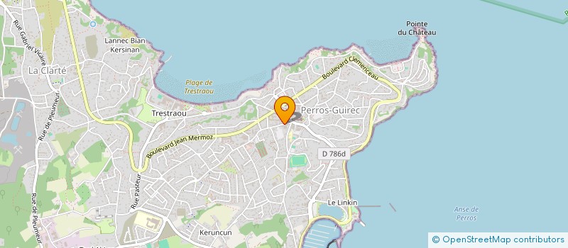 localisation de l'entreprise AGENCE FRANCAISE DU SECOURISME 22 à PERROS-GUIREC