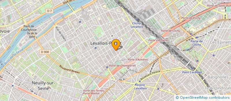 localisation de l'entreprise AGENCE FRANCAISE EMBALLAGE ET CONDITIONN à LEVALLOIS PERRET