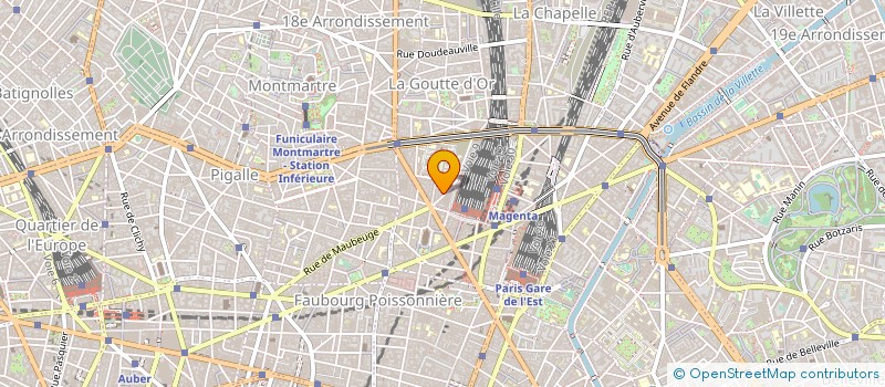 localisation de l'entreprise AGENCE FRANCE BATIMENTS  PARIS