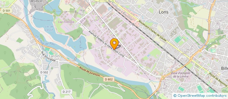 localisation de l'entreprise AGENCE FRANCE DIFFUSION  LONS