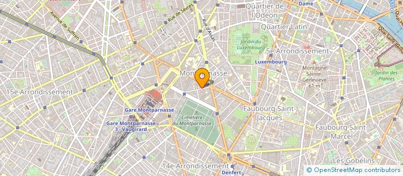 localisation de l'entreprise AGENCE FRANCE ENTREPRENEUR à PARIS