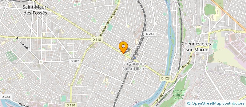 localisation de l'entreprise AGENCE FRANCE VIGILES  SAINT-MAUR-DES-FOSSES