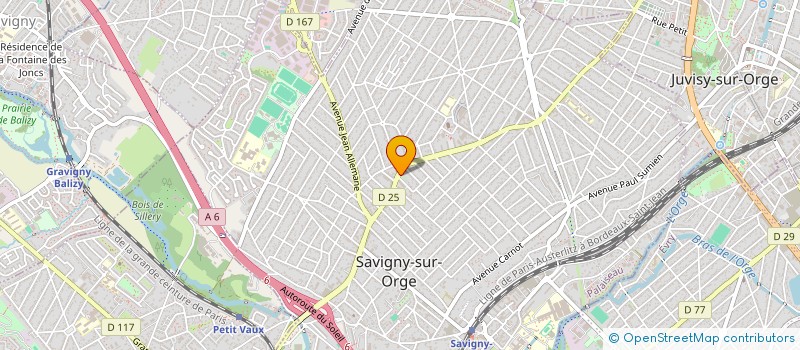 localisation de l'entreprise AGENCE FRANCILIENNE D'EXPERTISES à SAVIGNY-SUR-ORGE