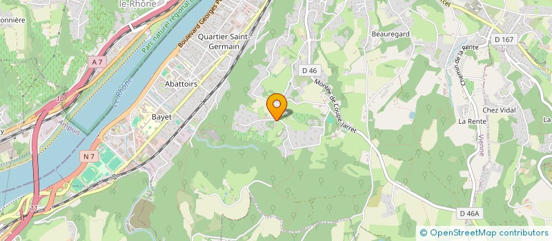 localisation de l'entreprise AGENCE GARON - VAGANAY à VIENNE