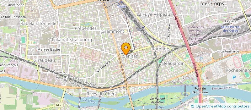 localisation de l'entreprise AGENCE GASSAMA  TOURS