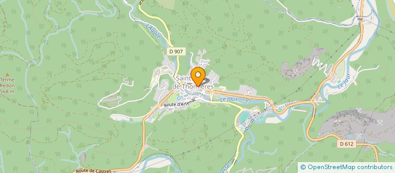 localisation de l'entreprise AGENCE GAZEL RAMBAUT SOULIGNAC  SAINT-PONS-DE-THOMIERES