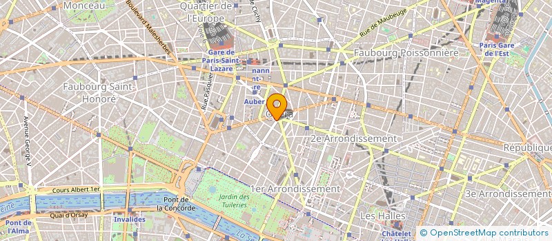 localisation de l'entreprise AGENCE GENERAL DE TOURISME 5 à PARIS
